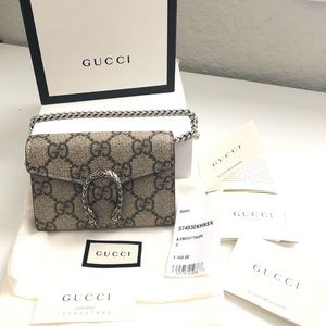 GUCCI Dionysus GG Coin Purse - AUTHENTIC
